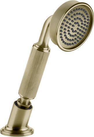 Produktbild Gessi Venti20 Brauseschlauchdurchführung, mit Schlauch u. Handbrause, ohne Rückholfeder