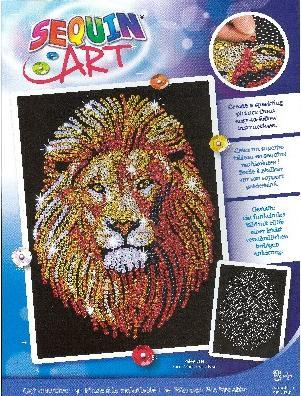 Image du produit KSG Tableau à paillettes Lion