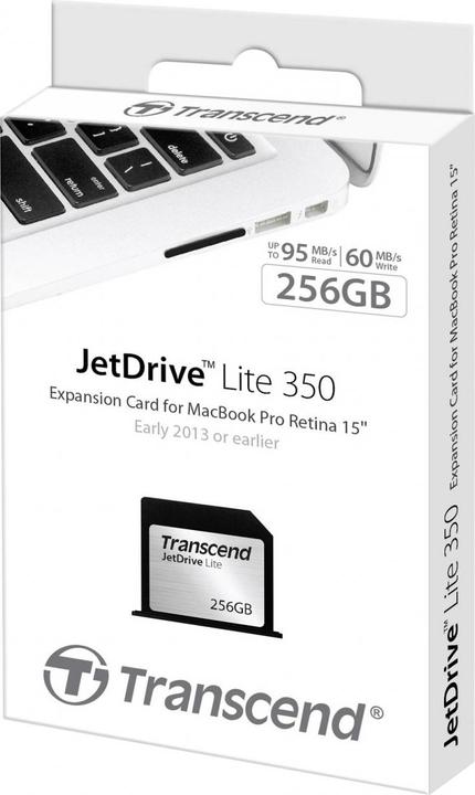 Actual product image Transcend JetDrive Lite 350 (256 GB, SDXC, U1)