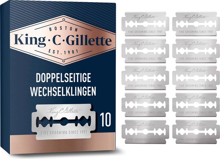 Image du produit King C. Gillette Lames Doubles (10 x)
