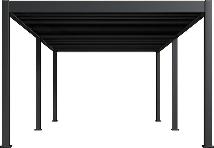 Actual product image Weide Electric pergola 3.6x7.2m anthracite with LED (720 cm, 360 cm)