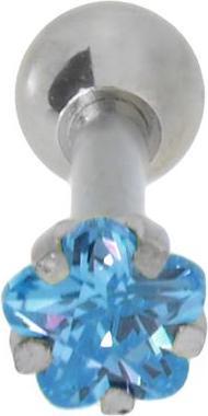 Aqua blue, Silver