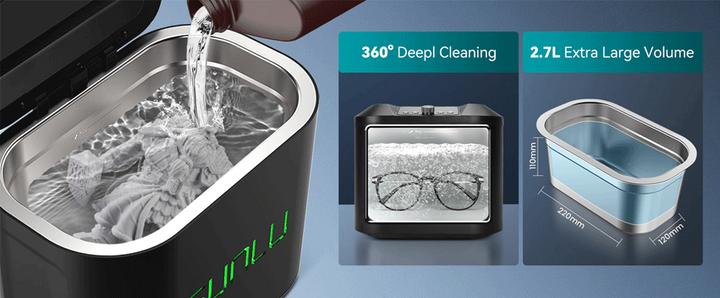 Actual product image Sunlu Ultrasonic Cleaner (2700 ml)