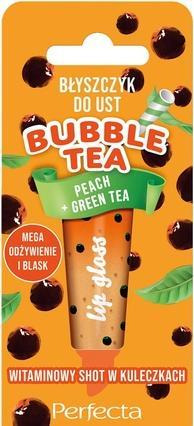 Actual product image Perfecta Bubble Tea Lip Gloss Peach Green Tea 10g (Peach + Green Tea)