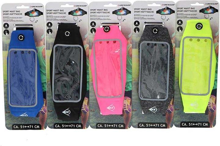 Actual product image Dunlop Sport strap for smartphone electronics 51-71 cm (pink)