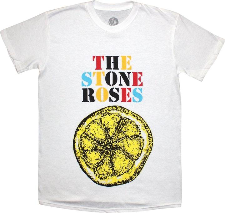 Actual product image The Stone Roses Unisex Adult Multicolour Lemon T-Shirt (L)
