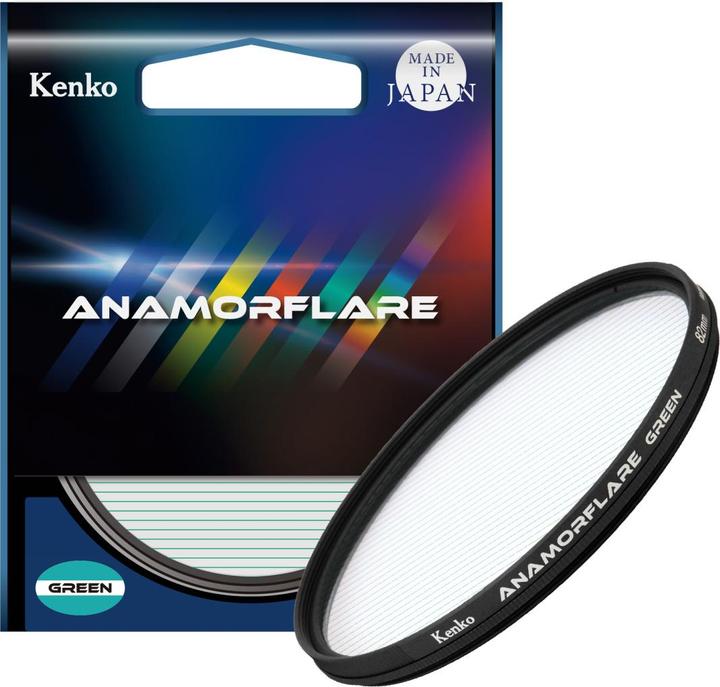 Image du produit Kenko 82,0 ANAMORFLARE Lentille verte Filtre flare (82 mm, Filtres d'effet)