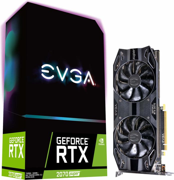 Produktbild EVGA GeForce RTX 2070 Super Black Gaming (8 GB)
