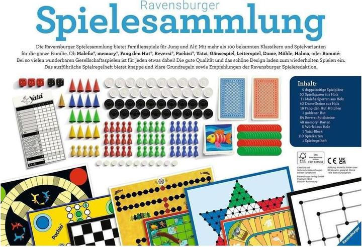 Produktbild Ravensburger Spielesammlung für die ganze Familie (Deutsch)
