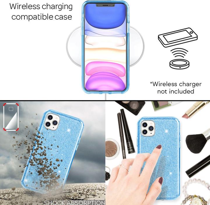Produktbild Nalia Glitzer Hülle (Apple iPhone 11 Pro)