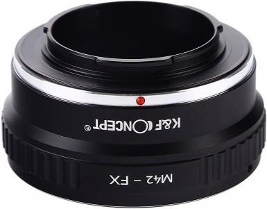 Actual product image K&F Concept Lens Adapter for Fujifilm X-Mount