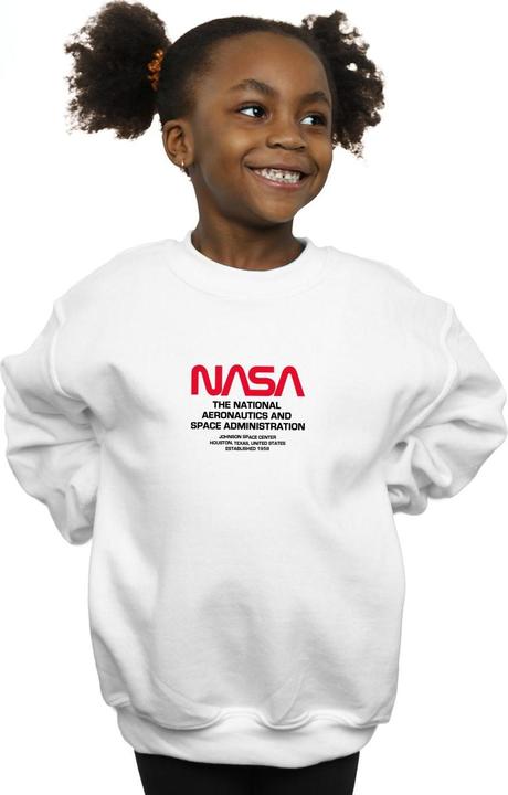 Immagine prodotto Nasa Worm Blurb Felpa Ragazze (128)