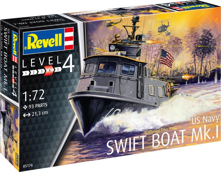 Actual product image Revell US Navy Swift Boat MkI