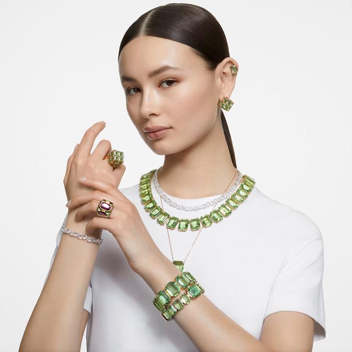 Immagine prodotto Swarovski Anello Chroma Cocktail Oro Verde (52)