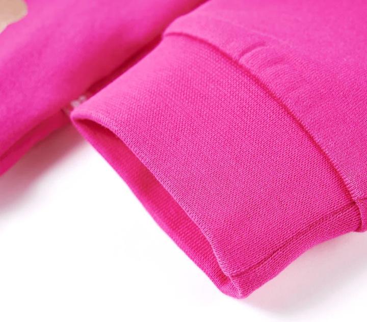 Produktbild VidaXL Kinder-Sweatshirt Dunkelrosa 140,Material: 95 % Baumwolle. 5 (140)