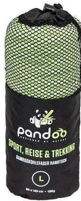 Pandoo Bambus-Handtuch, S - 80 x 40cm, grün (80 x 40 cm)