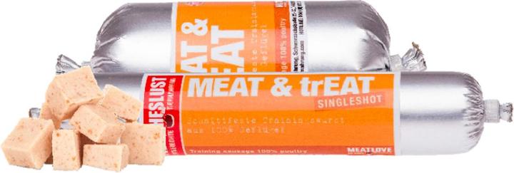 Immagine prodotto Fleischeslust Meat & Treat Singleshot Poultry, 80 g (Adulto, 1 pz., 80 g)