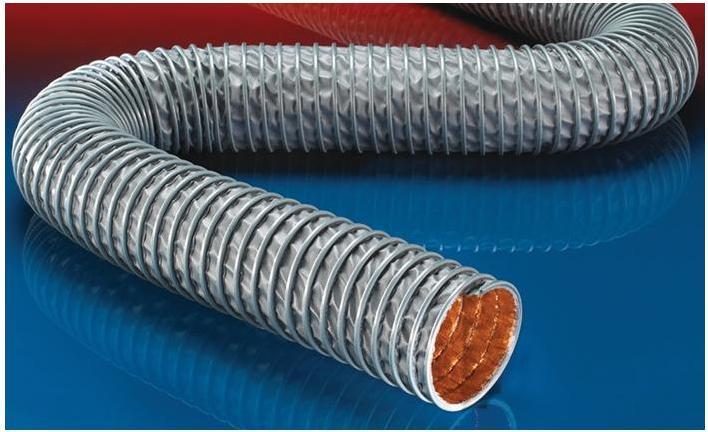 Produktbild Norres Absaug- und Gebläseschlauch CP Kapton® 476 165 mm 177,00 mm 3 m