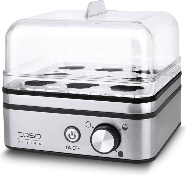 Actual product image Caso E9 Egg boiler 8 eggs stainless steel