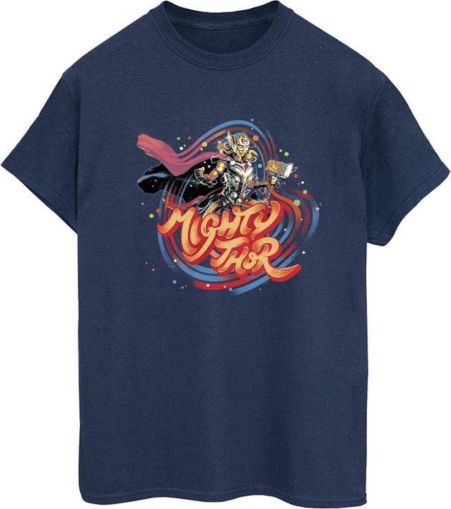 Image du produit - T-shirt THOR LOVE AND THUNDER MIGHTY THOR SWIRL - Femme (XXL)