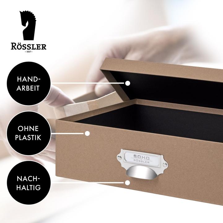 Produktbild Rössler S.O.H.O. Aufbewahrungsbox kraft (9 l)
