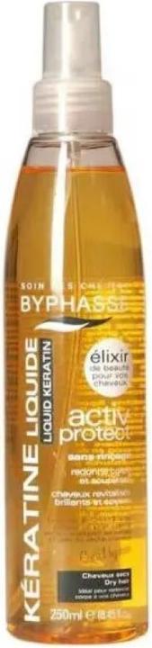 Immagine prodotto Byphasse Elisir di cheratina liquido 250ml Capelli secchi Attivo Proteggi Luce (250 ml)
