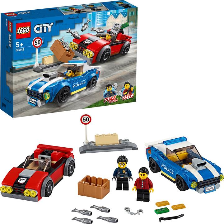 Image du produit LEGO Arrestation sur l'autoroute (60242, LEGO City)
