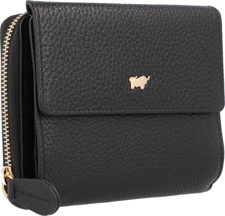 Actual product image Braun Büffel Asti wallet RFID leather 12 cm