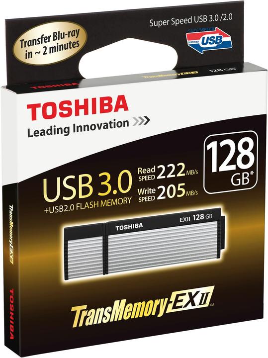 Actual product image Toshiba OSUMI 2 / TransMemory-EX II (128 GB, USB-A, USB 3.0)