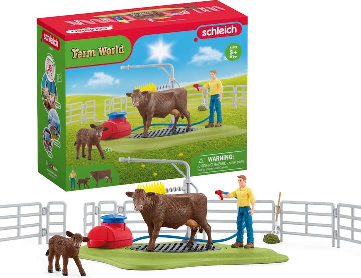 Immagine prodotto Schleich Stazione di lavaggio delle mucche