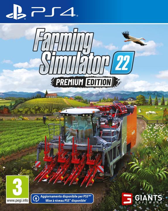 Immagine prodotto Giants Software Farming Simulator 22 - Edizione Premium (PS4, IT, FR)