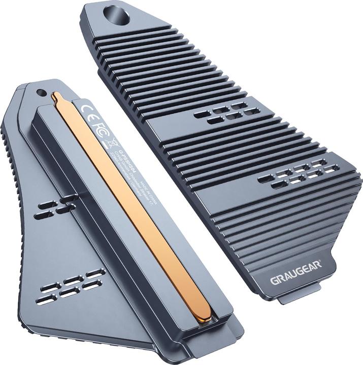 Graugear Dissipateur thermique SSD M.2NVMe 2230,2242,2260,2280 pour PS5