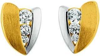 Image du produit Muau Boucles d'oreilles (Or blanc, 750/18 K Or jaune)