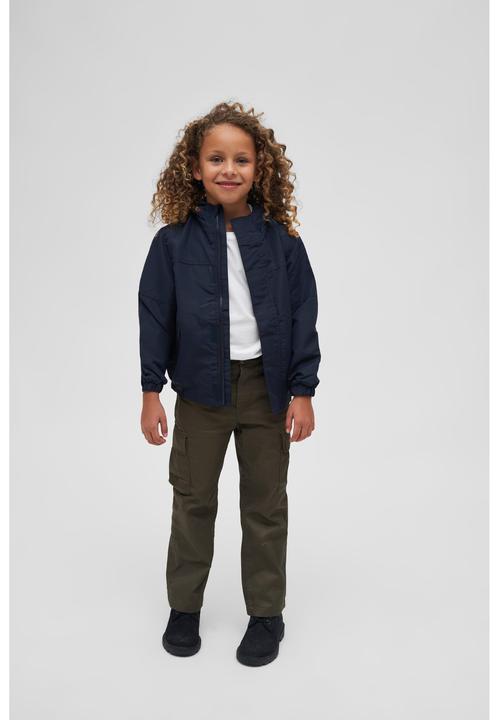 Immagine prodotto Brandit Giacca a vento estiva per bambini Frontzip - 16213 (170, 176)