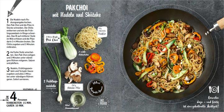 Immagine prodotto Wok - Die besten Rezepte. Schnell, einfach, lecker. 31 traditionelle und neue Rezepte. Ideal für (Tedesco, Drouetto Valéry., 2021)