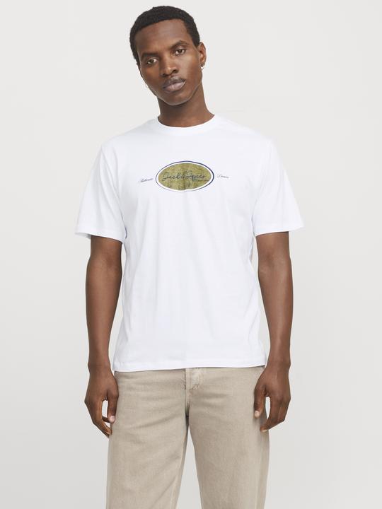 Produktbild Jack & Jones Gedruckt Rundhalsausschnitt T-shirt T-shirt (XS)