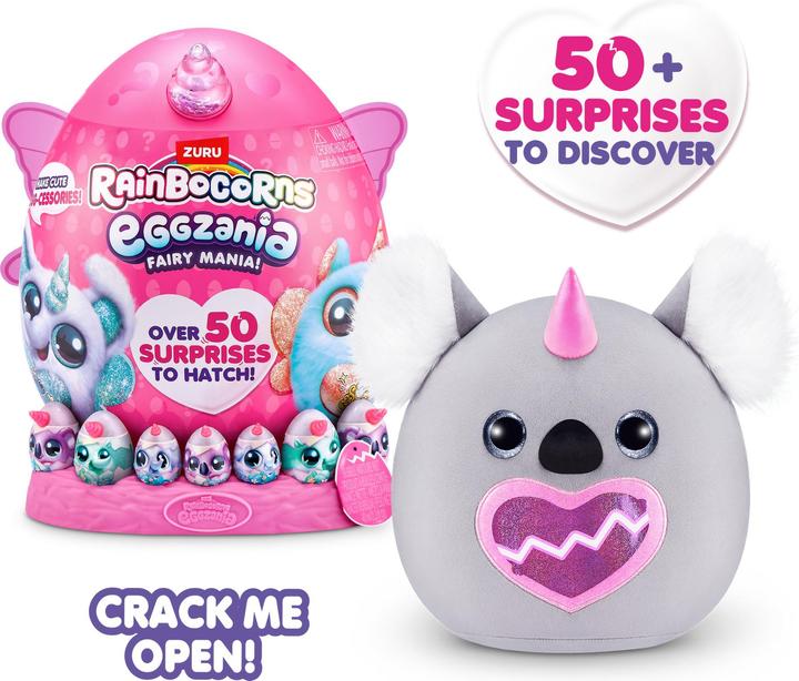 Actual product image Zuru Rainbocorn Eggzania Fairy Madness (36.20 cm)