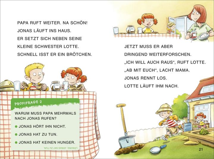 Produktbild Duden Leseprofi – GROSSBUCHSTABEN: DAS GEHEIMNIS DER DINOSPUR, Erstes Lesen (Deutsch, Annette Neubauer, 2025)
