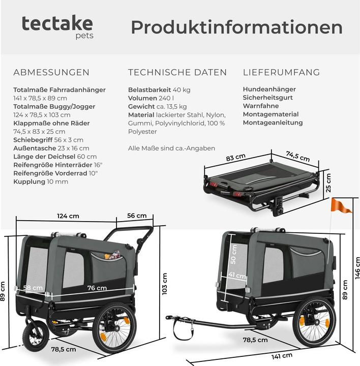 Actual product image tectake WoofRider
