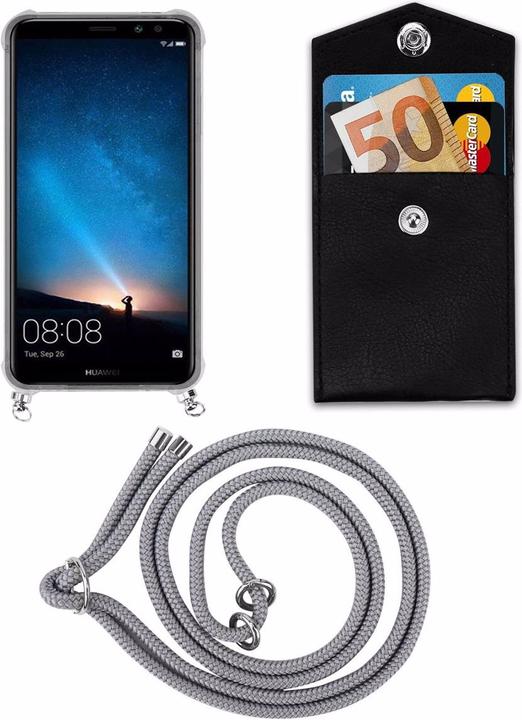 Produktbild Cadorabo TPU Handy Kette SILBER Cover