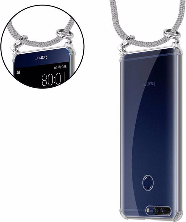 Produktbild Cadorabo TPU Handy Kette SILBER Cover