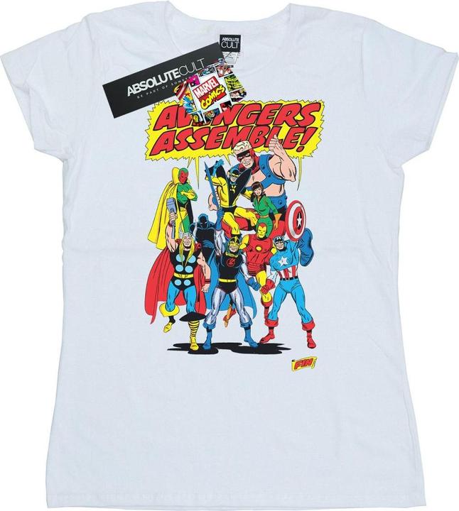 Image du produit - T-shirt AVENGERS ASSEMBLE - Femme (XL)