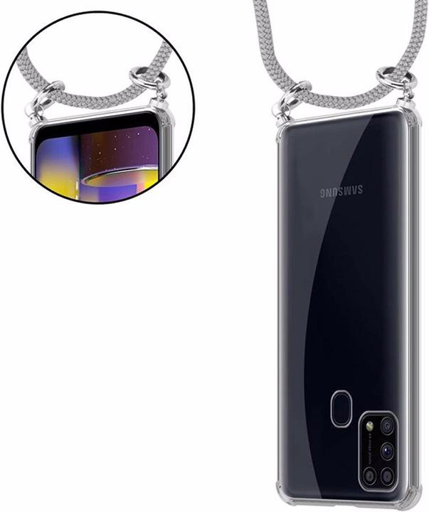 Produktbild Cadorabo TPU Handy Kette SILBER Cover