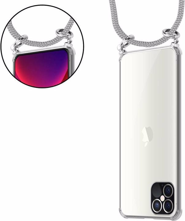 Produktbild Cadorabo TPU Handy Kette SILBER Cover