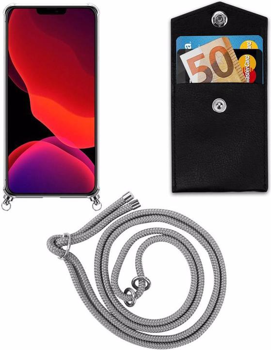 Produktbild Cadorabo TPU Handy Kette SILBER Cover