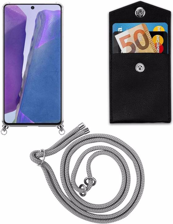 Produktbild Cadorabo TPU Handy Kette SILBER Cover