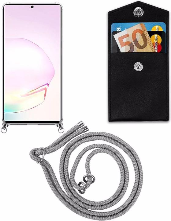 Produktbild Cadorabo TPU Handy Kette SILBER Cover