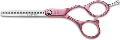 Produktbild 3 Claveles Duraluminio Friseurschere 5,5" Rosa (23.60 cm)