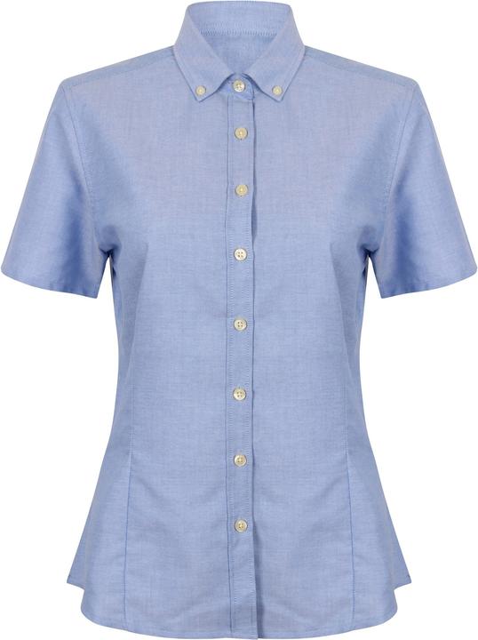 Actual product image Henbury Modern short sleeve oxford blouse (XL)