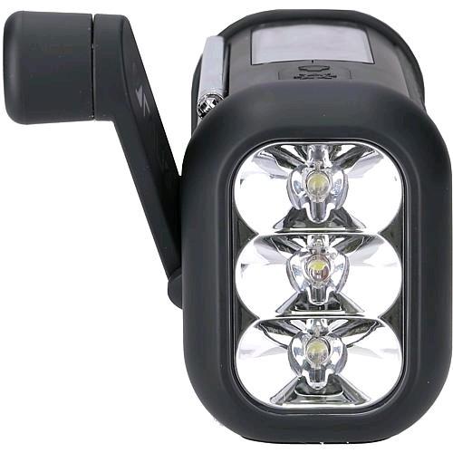 Produktbild Muse Portable Solar Radio with Crank & Flashlight (FM, Bluetooth, NFC)